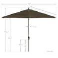 thumbnail image 5 of California Umbrella 11' Patio Umbrella in Taupe, 5 of 5