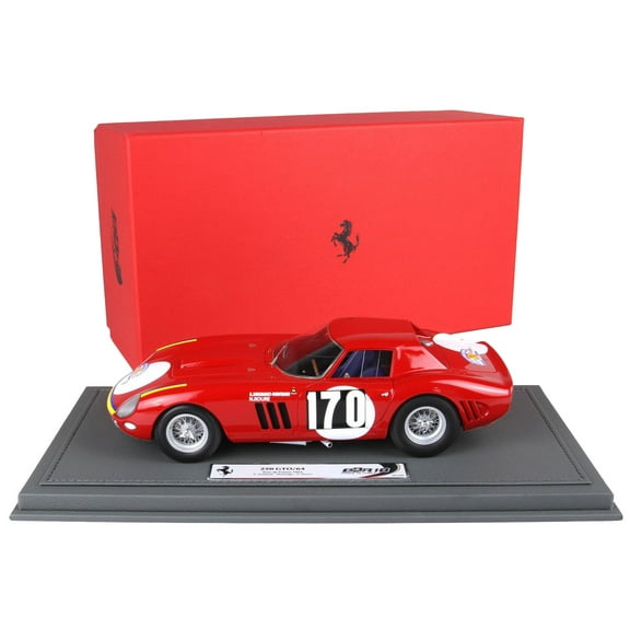 Ferrari 250 GTO #170 "Tour de France Automobile" (1964) with DISPLAY CASE Limited Edition to 200 pieces 1/18 Model Car by BBR