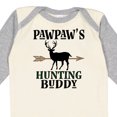 thumbnail image 4 of Inktastic Pawpaw Hunting Buddy Bow Hunter Boys or Girls Long Sleeve Baby Bodysuit, 4 of 5