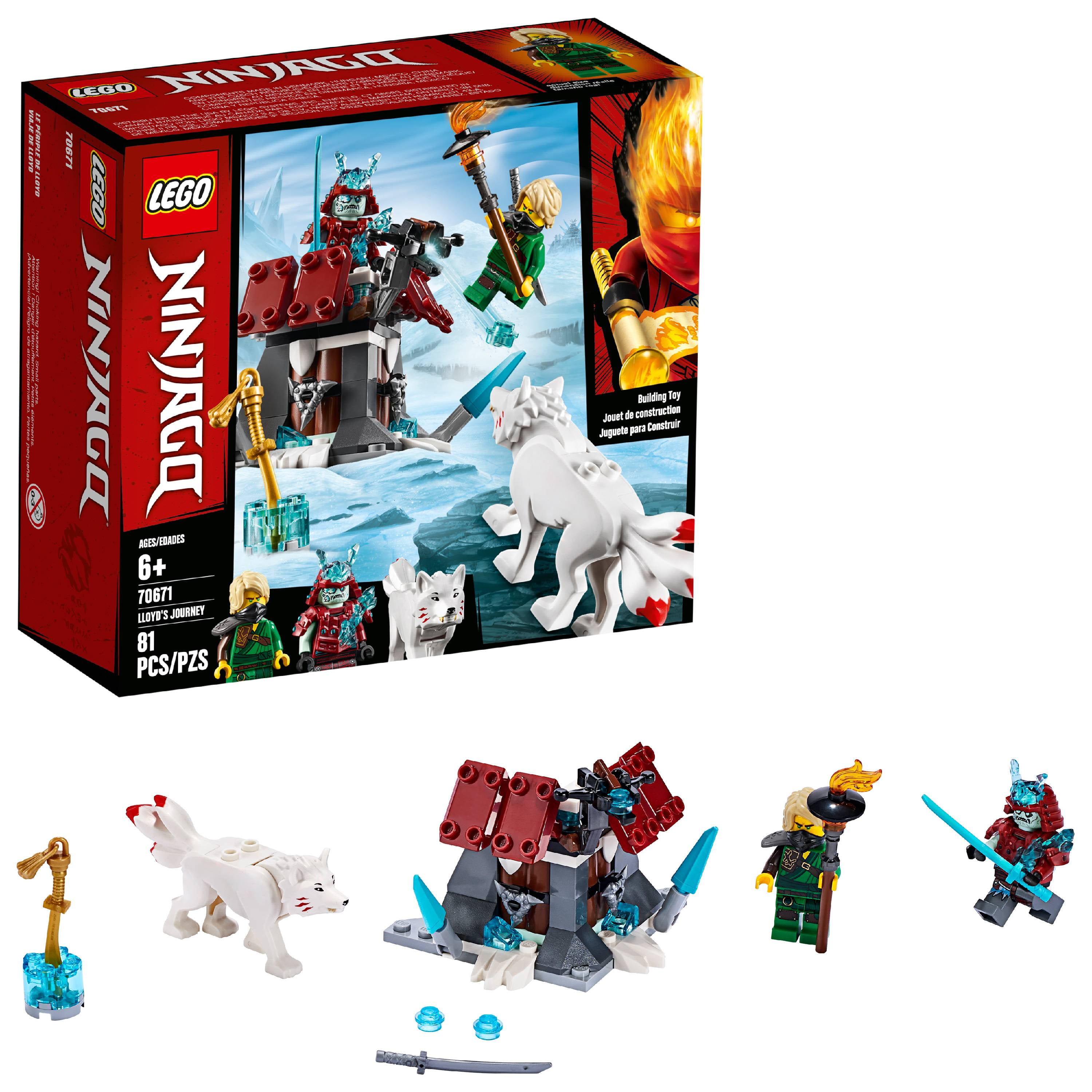 amplitude Awakening summer LEGO Ninjago Lloyd's Journey 70671 Toy Fortress Building Kit (81 Pieces) -  Walmart.com