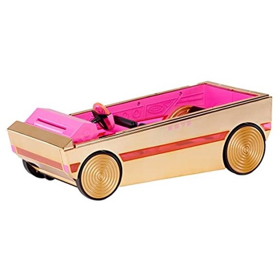 Coche de crucero LOL Surprise! 3-en-1 con piscina sorpresa y luces negras mágicas