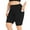 Black, variant on Gxdcog Women's Plus Size Athletic Yoga Shorts High Waist Seamless Workout Gym Leggings