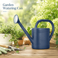 thumbnail image 2 of 1 Gallon Plant Watering Can with Long Spout, Watering Can for Indoor Plants,Water Can for Plants Garden Watering Can Outdoor, Flower Watering Can with Sprinkler Head for Water Plants，Blue, 2 of 6
