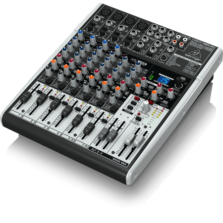Behringer 1204USB 12-Input 2/2-Bus USB Audio Interface Mixer w/ XENYX Mic Preamps, Compressors & British (Best Bus Powered Audio Interface)