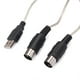thumbnail image 5 of Sonducket Cable USB Convertidor de cable Práctico PC a teclado de música Cable Cable resistente Alto rendimiento con luz indicadora LED Accesorios para instrumentos musicales, 5 of 6