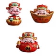 thumbnail image 1 of 3x estatuil china dios de estatua hogar dormitorio decoración de escritorio perfecl Estatuilla Estatua, 1 of 4