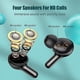 thumbnail image 4 of Auriculares inalámbricos Phs de diente con estuche de carga de pantalla LED Toque Earpho profundo, 4 of 5