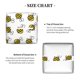 thumbnail image 5 of Balery Cute Little Bee Porta Pañuelos de Cuero con Estampado – Funda Moderna Cuadrada para Caja de Pañuelos, Dispensador 5x5x5'', 5 of 7