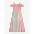 thumbnail image 2 of Justice Girls Pleated Ombre Dress, Sizes XS-XLP, 2 of 7