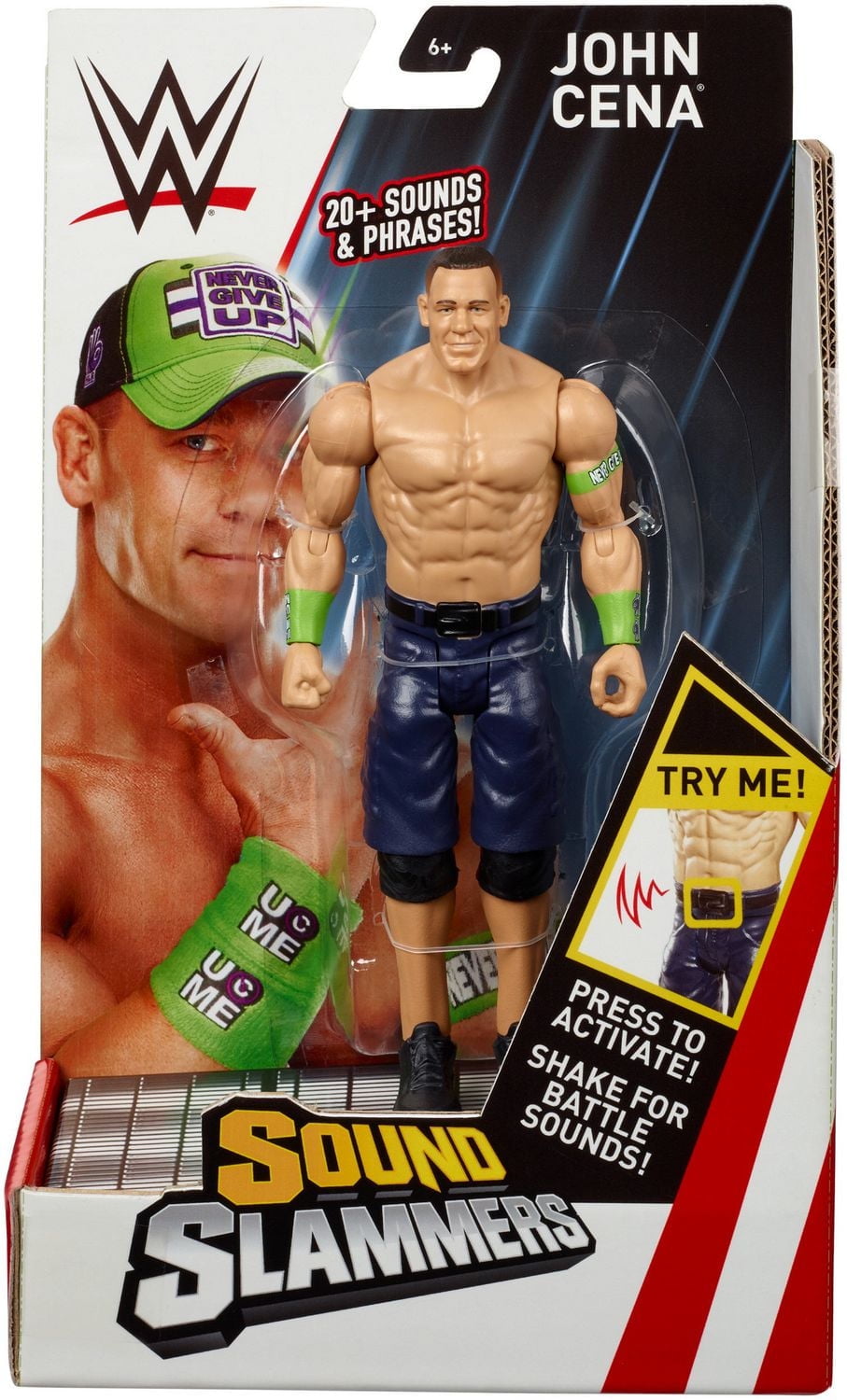 WWE Sound Slammers – Figurine articulée – John Cena