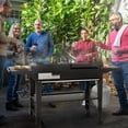 thumbnail image 3 of Royal Gourmet GD405A Propane Gas Grill and Griddle Combo, 4-Burner Event Combo Grill with An Extra Set of Grilling Gear (Grate x 2; Flame Tamer x 2; Wind Deflector x 1), 3 of 12