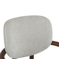 thumbnail image 5 of Drew Modern Upholstered Dining Chairs with Solid Wood Frame, Beige, Set of 2, 5 of 9