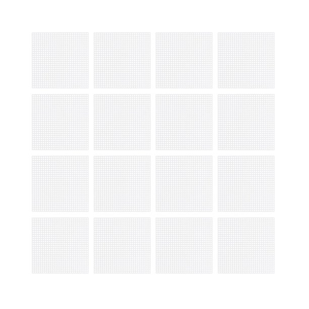 30PCS DIY Cross Stitch Plastic Meshes Cloth Woven Mesh Sheet DLY