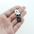 thumbnail image 4 of shiyou-50PCS M12 Stainless Steel Rigid Pipe Strap Clamp Metallic Heavy Duty Pipe Fastening Bracket 2 Hole U Bracket Pipe Clamp for Boat Rack PVC Pipe Awning Fixing, 4 of 4
