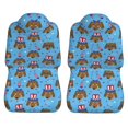 thumbnail image 5 of Fotbe Cute Puppy Pattern Automotive Seat Covers for Cars Trucks and SUVs – Car Seat Covers for Front Seats,Protective Seat Covers,Vehicle Seat Covers, Set of 2, 5 of 9