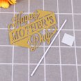 thumbnail image 5 of Eease Mother's Day Cupcake Toppers Golden Glitter Picks 10Pcs, 5 of 5