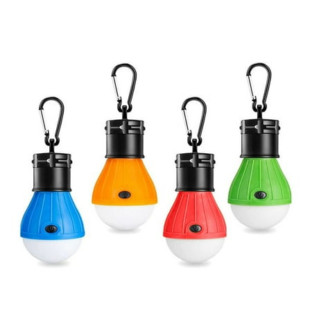 

4Pcs Portable Bright Camping Tent LED Light Bulb Outdoor Waterproof Hanging Lamp