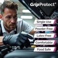 thumbnail image 3 of Guantes de examen de nitrilo GripProtect Precise Black 5 100 XL, 3 of 4