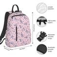 thumbnail image 2 of Fuzoiu Butterfly Print Lightweight Daypack,Weekender Bag for Men and Women, Travel Backpack with Padded Straps for School, Travel & Work, 2 of 7