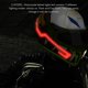 thumbnail image 2 of Casco de señal de conducción con luz nocturna LED para motocicleta de 4 piezas, 3 modos (rojo), 2 of 5