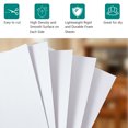 thumbnail image 4 of 10pcs PVC Foam Board Sheet 11.8x7.8inch Rectangle White Foam PVC Plates Plastic Sheets, 4 of 6
