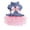 Pink, variant on Dog Clothes For Small Dogs,Dog Dress,Cat Dress,Cat Outfit,Dog Outfit,Cute Cotton Extra Small Summer Clothes Bow Decor ,Pet Suspender Dress Kitty Clothes Dog Supplies