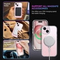 thumbnail image 3 of for iPhone 15 Plus  Case with Invisible Stand [Compatible with Magsafe], Clear Full Body Cover Slim Transparent Shockproof Phone Case for Apple iPhone 15 Plus 6.7", Clear, 3 of 17