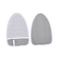 thumbnail image 3 of 2 piezas Mini tablero de planchado de Anti Steam Mitten Guantes portátiles portátiles para vaporizador de prendas de ropa para collar de puños cabeza ovalada, 3 of 8