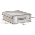thumbnail image 6 of Joernso 2/3 Pcs Bed Sheet Storage Box with Visible Window And Handle Large Capacity Zipper Sheet Organizer for All Sheet Sizes Foldable Blankets Storage Case, 6 of 8