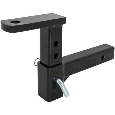 Quick Products QP-HS2878 Class III Trailer Ball Mount, 4 Position Adjustable - 5000 lbs. (Gloss Black Powder-Coat