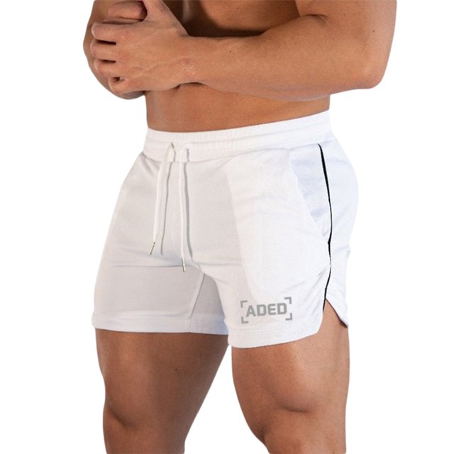 Txlixc Calzoncillos deportivos para hombres, pantalones de bolsillo laterales impresos en letras Txlixc moda