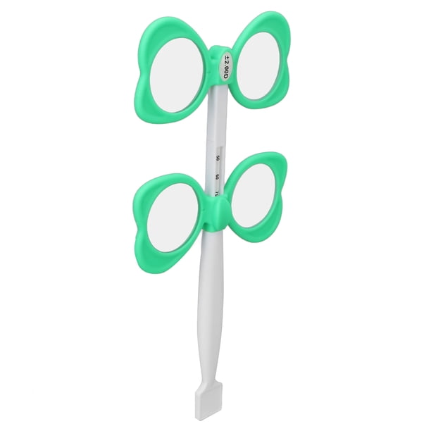 Lentes abatibles para optometría, lentes abatibles verdes para optometría, confirmación de lentes abatibles para optometría, eficiencia óptima