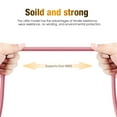 thumbnail image 5 of CBUS 3ft Heavy-Duty Braided Fast Charging Cable USB-C to USB-A for Samsung, Motorola, TCL, BLU, Nokia (Pink Rose Gold), 5 of 5