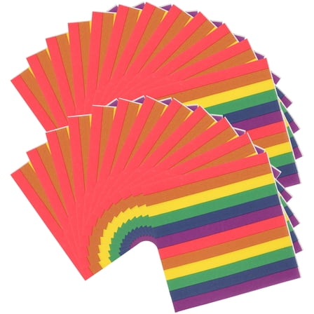 SOPOTUTU Assorted Color Lunch Napkins Set of 4 Patterned Paper Napkins for Parties and Everyday Use