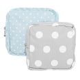 thumbnail image 1 of unbranded 2Ud Bolsa Sanitaria Portátil De Tela Oxford Con De Puntos Para Guardar Toallas Menstruales, 1 of 8