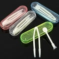 thumbnail image 2 of EIGTHTAIL Contact Lens Inserter Remover + Soft Tip Tweezers + Case Hygienic Nursing Kit, 2 of 6