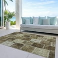 thumbnail image 6 of Addison Rugs Chantille Indoor/Outdoor Transitional Patchwork Brown Washable Rectangle Rug, 10' x 14', 6 of 6