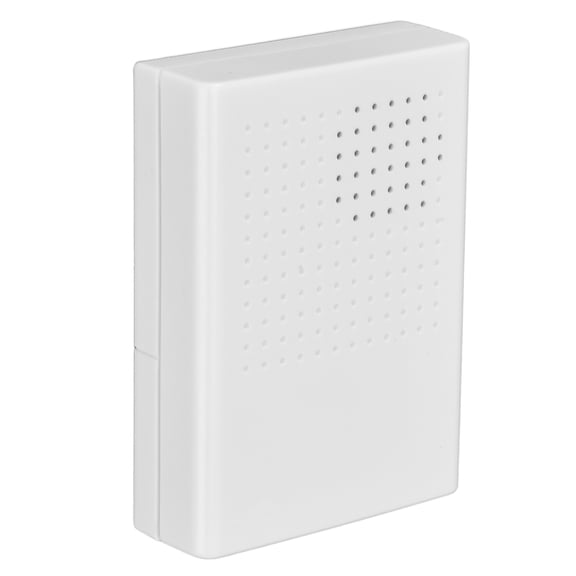 Xirurus 12V Wired Electronic Doorbell Chime Dingdong Ringtone 90dB White Access Control Alarm System for Hotel Home Office Residential Commercial Use Simple Installation Reliable (3.54 in / 9 cm)