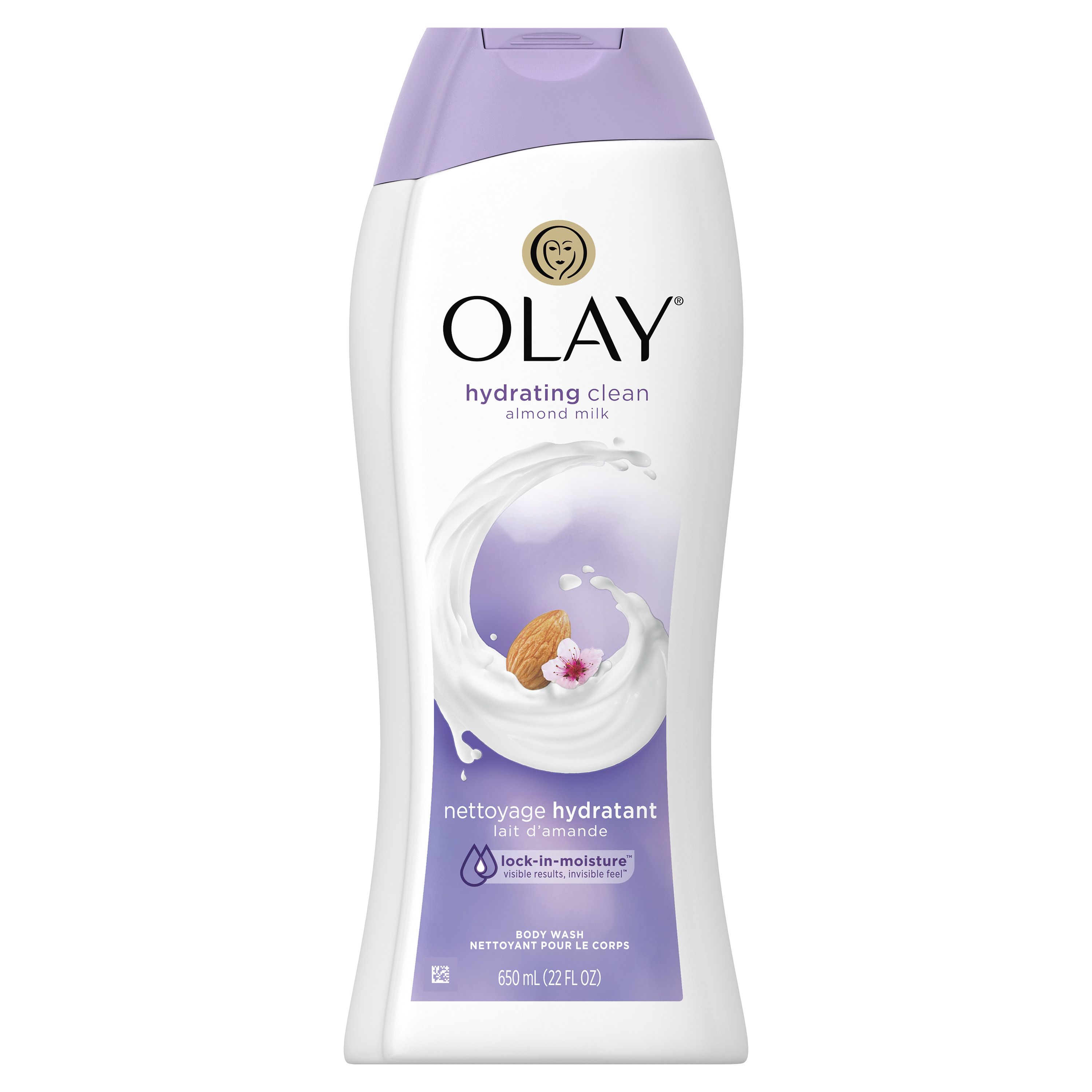 Olay Daily Moisture with Almond Milk Body Wash, 22 oz