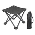 thumbnail image 3 of Taburete plegable portátil Zulema asiento resistente al desgaste para adultos Negro con bolso, 3 of 8