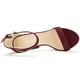 thumbnail image 5 of Sandalias de plataforma Allegra K borgoña 40, 5 of 7