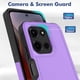 thumbnail image 4 of Funda para teléfono Yuanming Moto G 5G 2025 Military Drop Tested Morada, 4 of 7