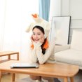 thumbnail image 5 of One Silly Goose Stuffed Animal,27 Inch Soft Goose Doll Plush Toy Hugging Pillow,Cute Duck Stuffed Animal,Goose Stuffed Plush Toys Gifts for Birthday Party Favors Supplies, 5 of 5