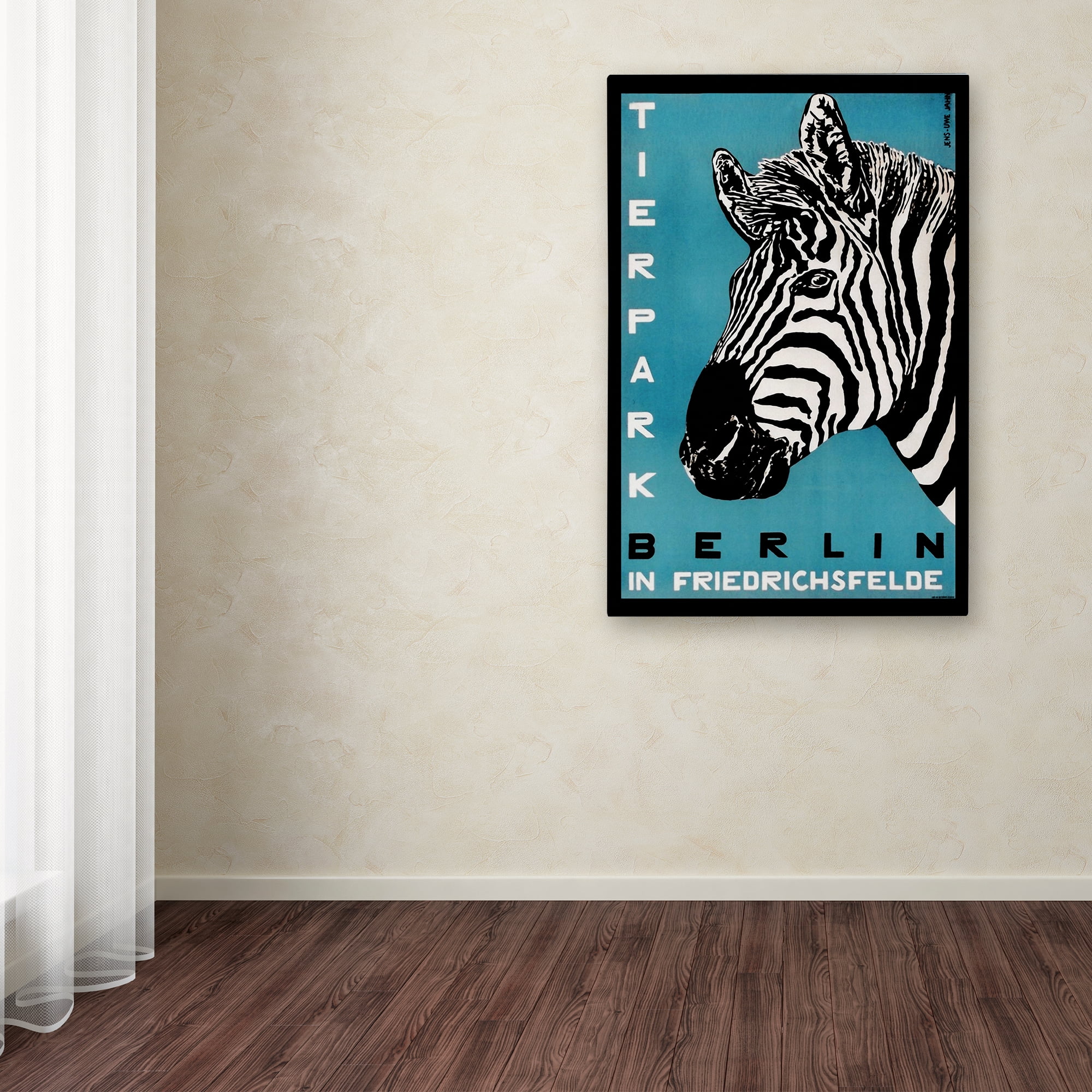 Trademark Fine Art 'Berlin Zoo' Canvas Art by Vintage Lavoie