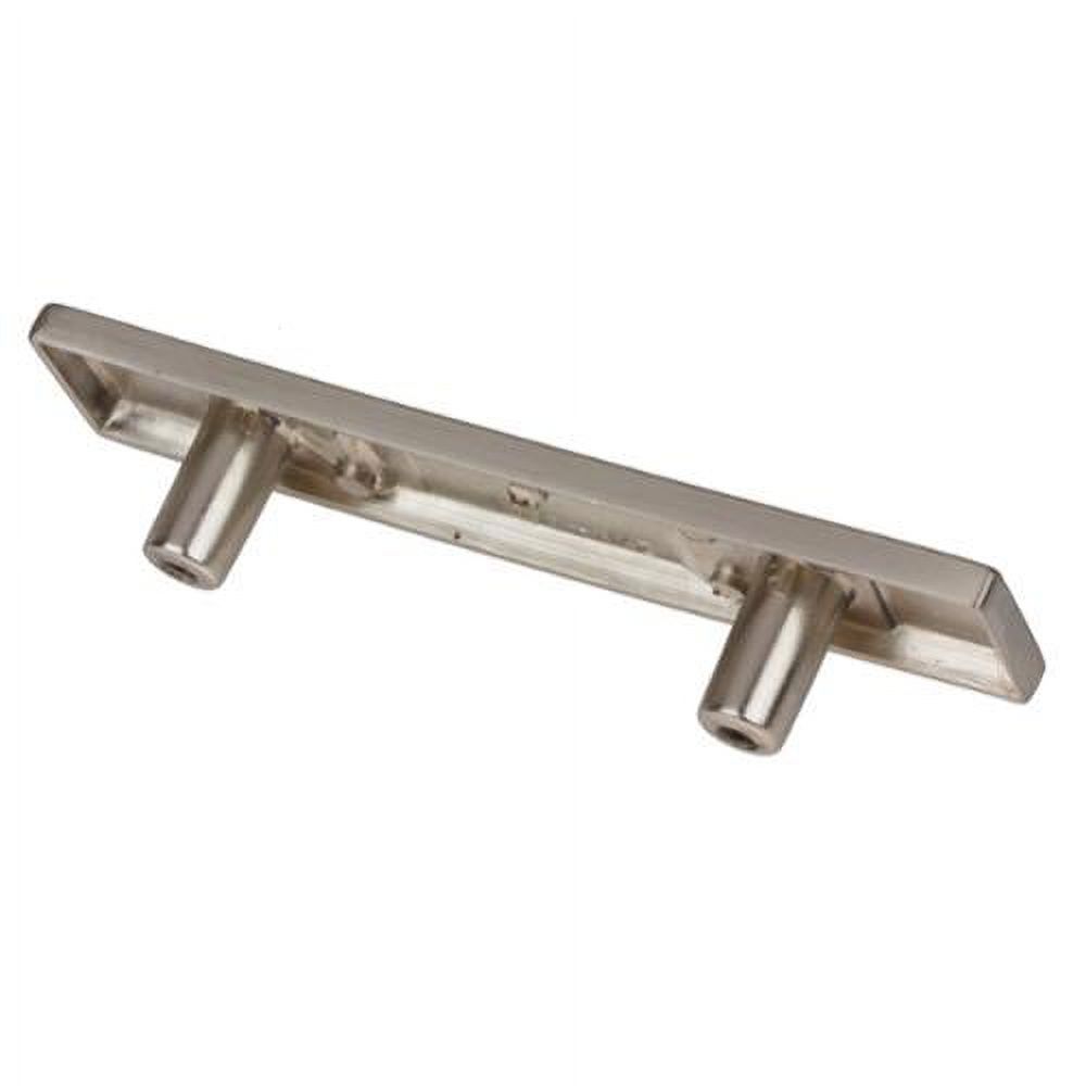 GlideRite 2-1/2 in. Center Classic Triple Pyramid Rectangle Cabinet Pulls, Satin Nickel, Pack of 25 - image 2 of 4
