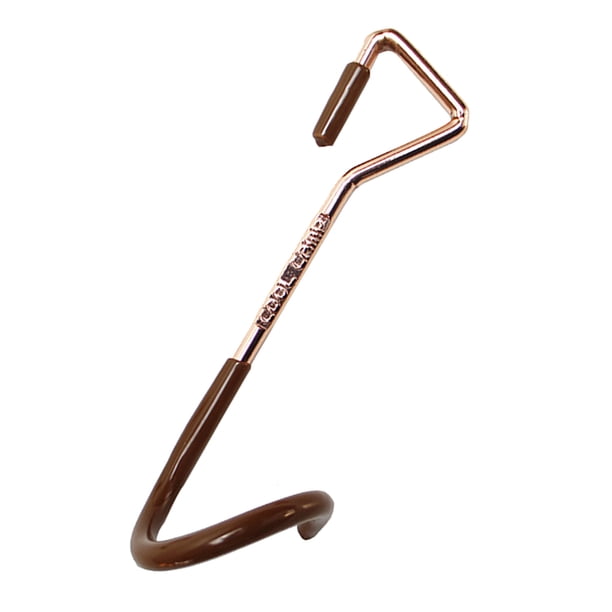 Greeniant Colgador de linterna de Camping Coolcamp, gancho colgante a prueba de herrumbre, lámpara de caza, soporte portátil para mochilero al aire libre carpas Café 33 mm Greeniant OD021963-04