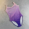 thumbnail image 4 of ZACPNCV Girl’s Camisole Dance Leotards Ballet for Kids Backless Ballet Dance Leotards Purple 17-18 Years, 4 of 5