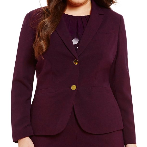 Calvin Klein Calvin Klein NEW Deep Purple Womens Size 20W Plus Two