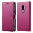 thumbnail image 1 of Funda para FOXDOCK Samsung Galaxy S9 Plus– Cuero Premium, 3 ranuras para tarjetas, Protección contra impactos, 1 of 5