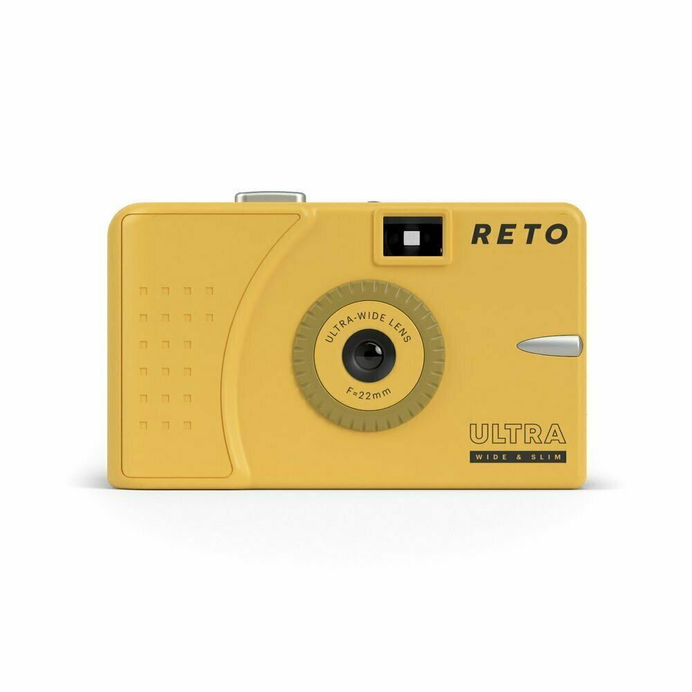 Reto 35mm Ultra Wide & Slim Film Camera with 22mm Lens (Yellow)